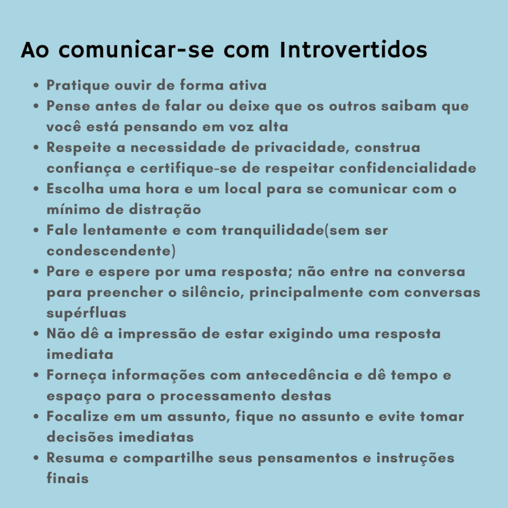 Como extrovertidos e introvertidos diferem na comunicação