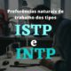 Preferências naturais de trabalho dos tipos ISTP e INTP