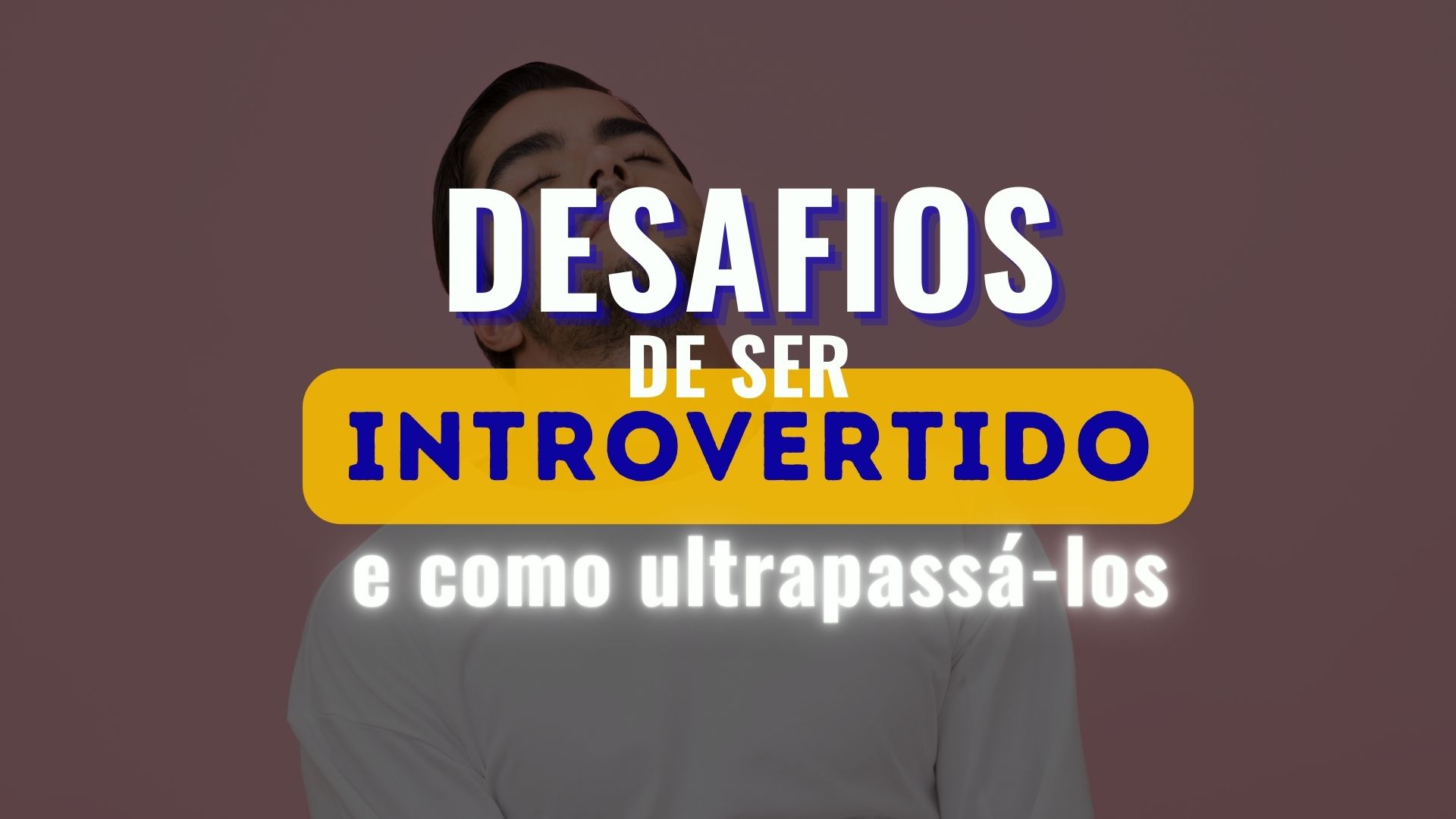 Desafios de ser introvertido e como ultrapassá-los - Introvertidamente